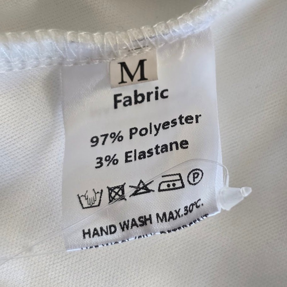 HTZMO Halter Maxi Dress Women Medium White Column Minimalist Sleek Old Money - Picture 12 of 13